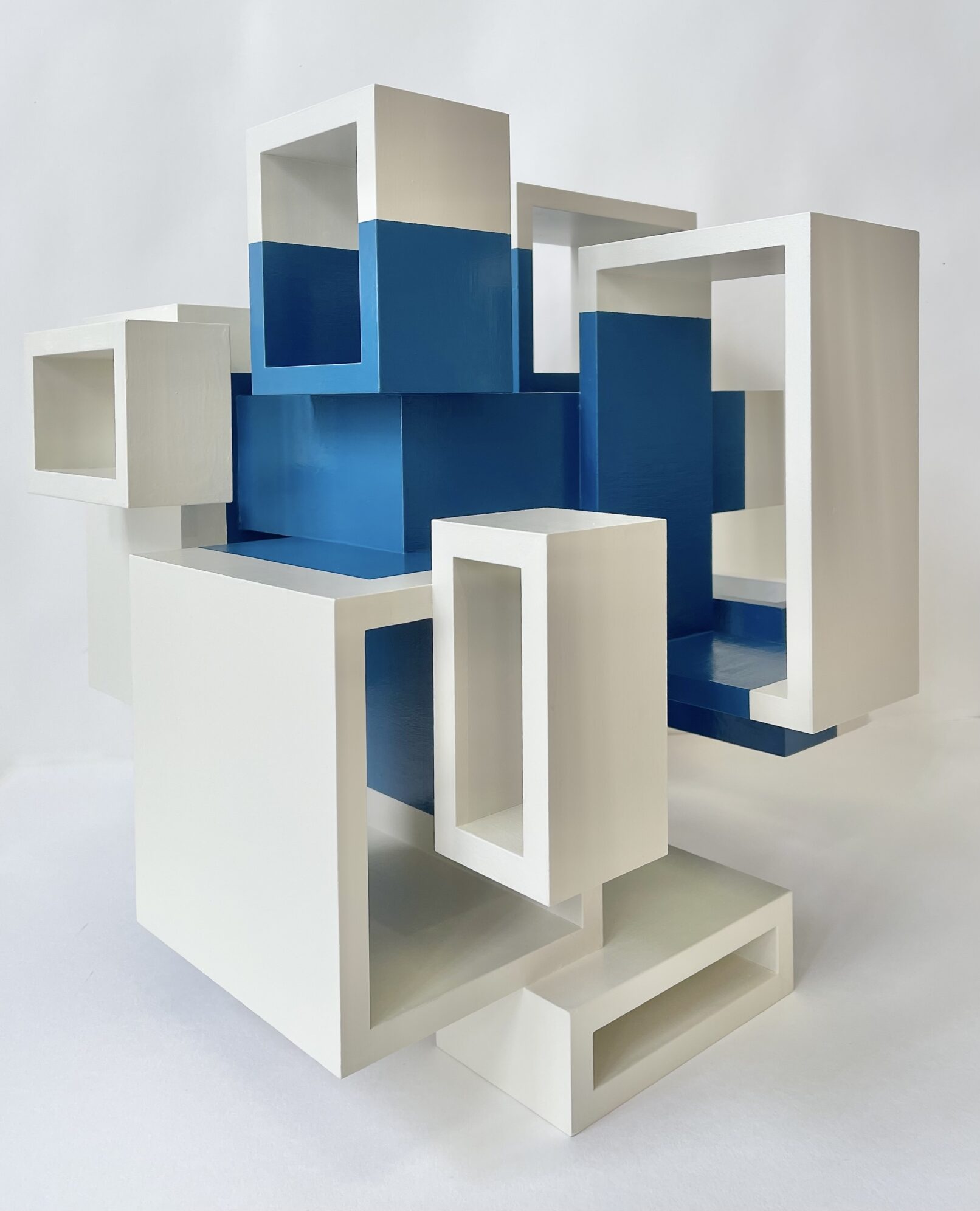 Tumbling work (Blue - White) 1